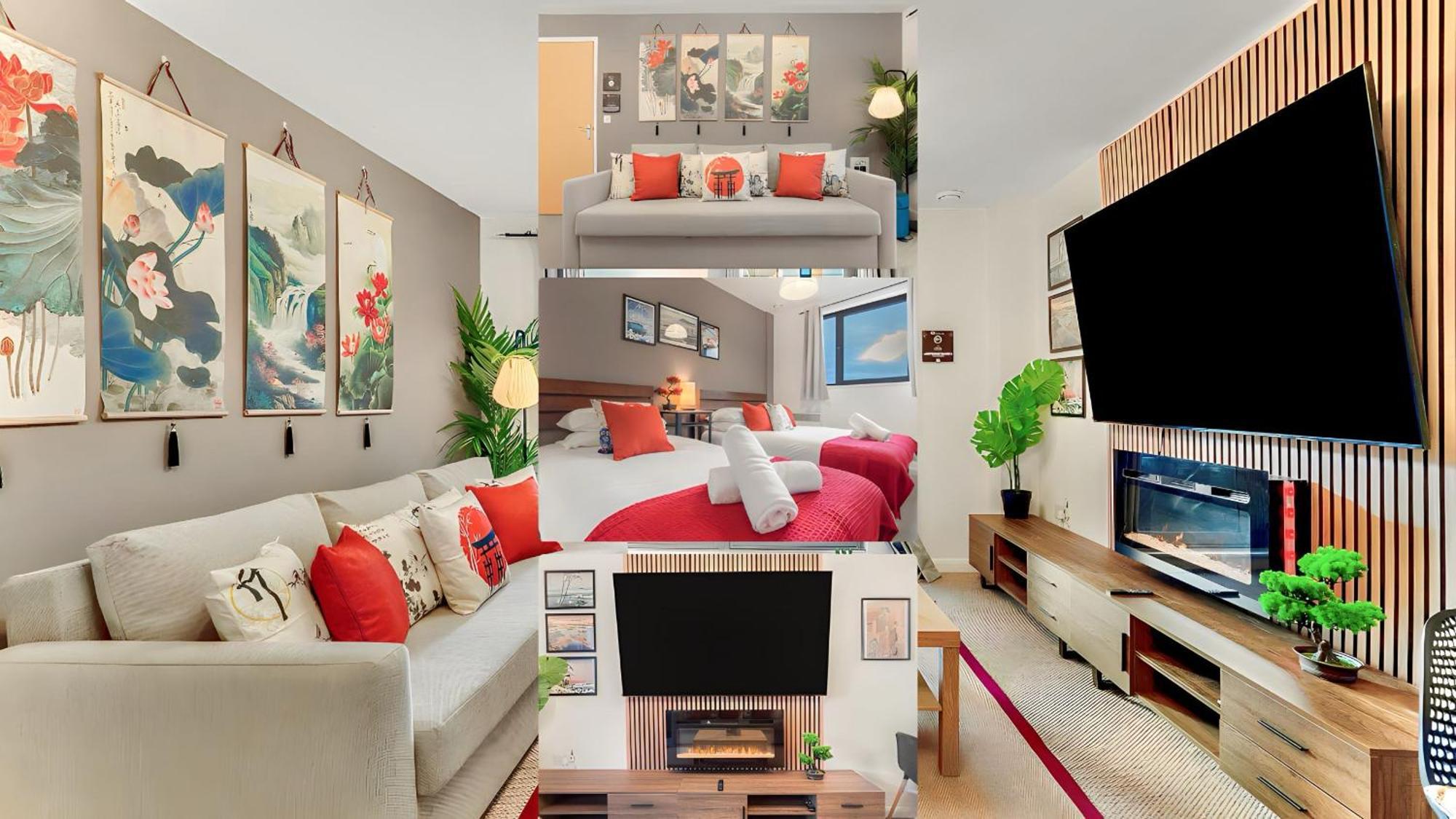 Japanese Suite 2Bed 2Bath, Free Park, Netfix, 75 Inch Tv, Games - City Centre- Maihom Μπέρμιγχαμ Εξωτερικό φωτογραφία