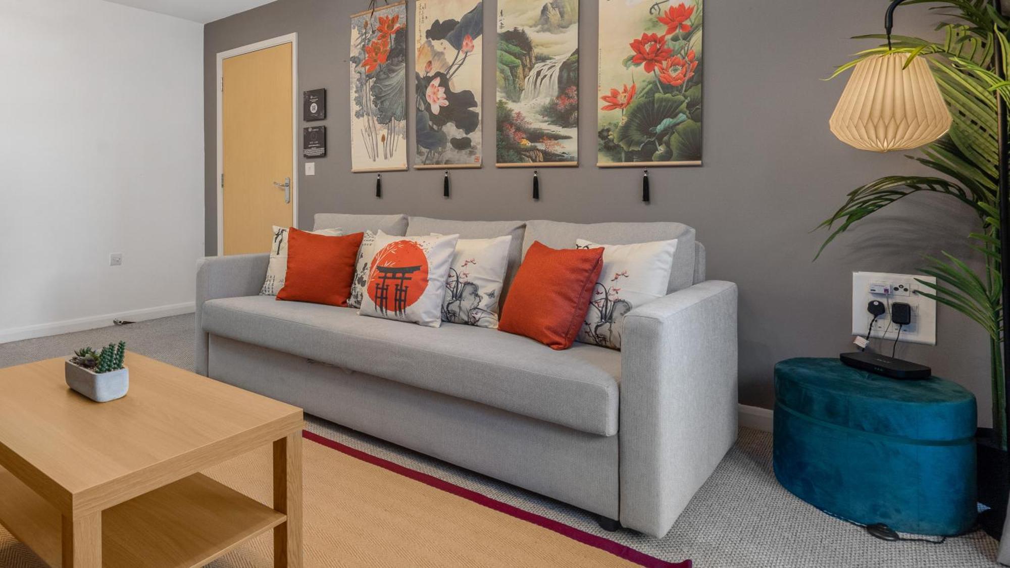 Japanese Suite 2Bed 2Bath, Free Park, Netfix, 75 Inch Tv, Games - City Centre- Maihom Μπέρμιγχαμ Εξωτερικό φωτογραφία