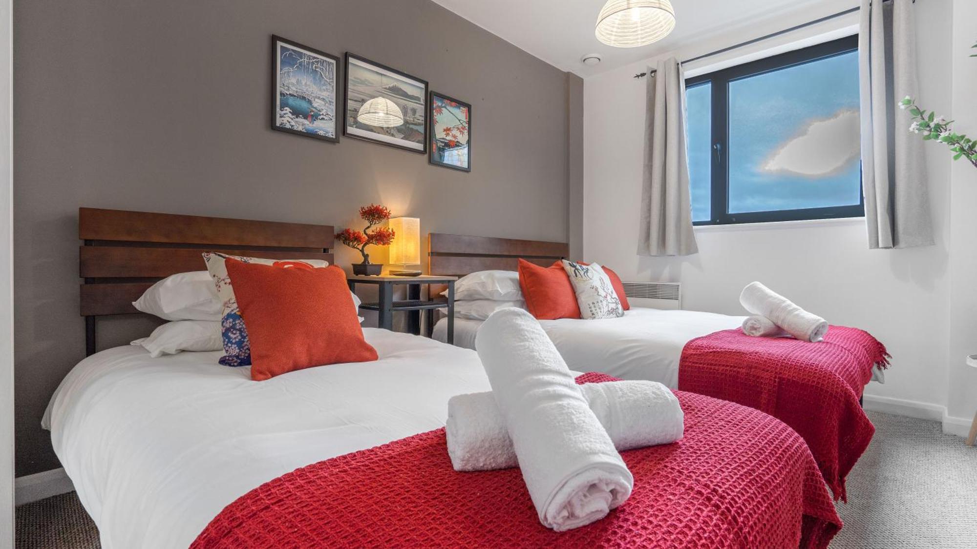 Japanese Suite 2Bed 2Bath, Free Park, Netfix, 75 Inch Tv, Games - City Centre- Maihom Μπέρμιγχαμ Εξωτερικό φωτογραφία